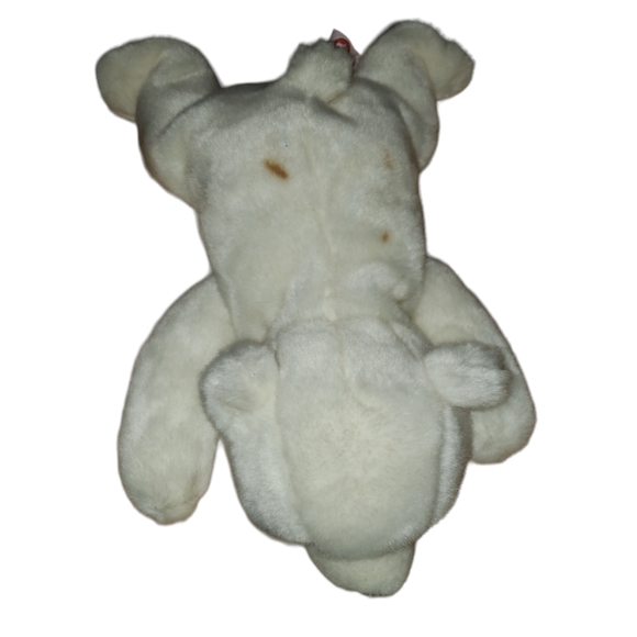 TY Teenie Beanie Polar Bear Cuddly Toy - Picture 2 of 5